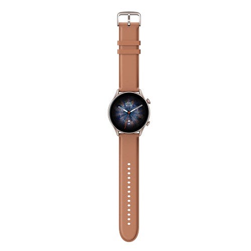 שעון חכם Amazfit דגם GTR 3 PRO צבע Brown Leather – תמונה 4