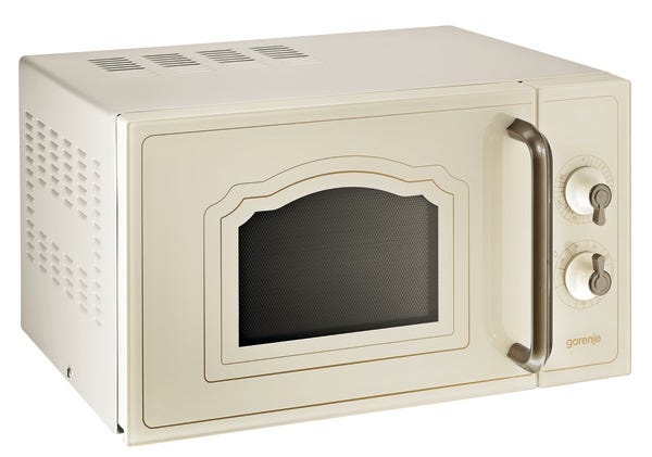 מיקרוגל משולב גריל קלאסיקו בצבע שנהב עם ידיות מוזהבות דגם MO4250CLI – תמונה 2