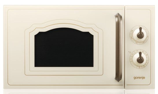 מיקרוגל משולב גריל קלאסיקו בצבע שנהב עם ידיות מוזהבות דגם MO4250CLI – תמונה 4