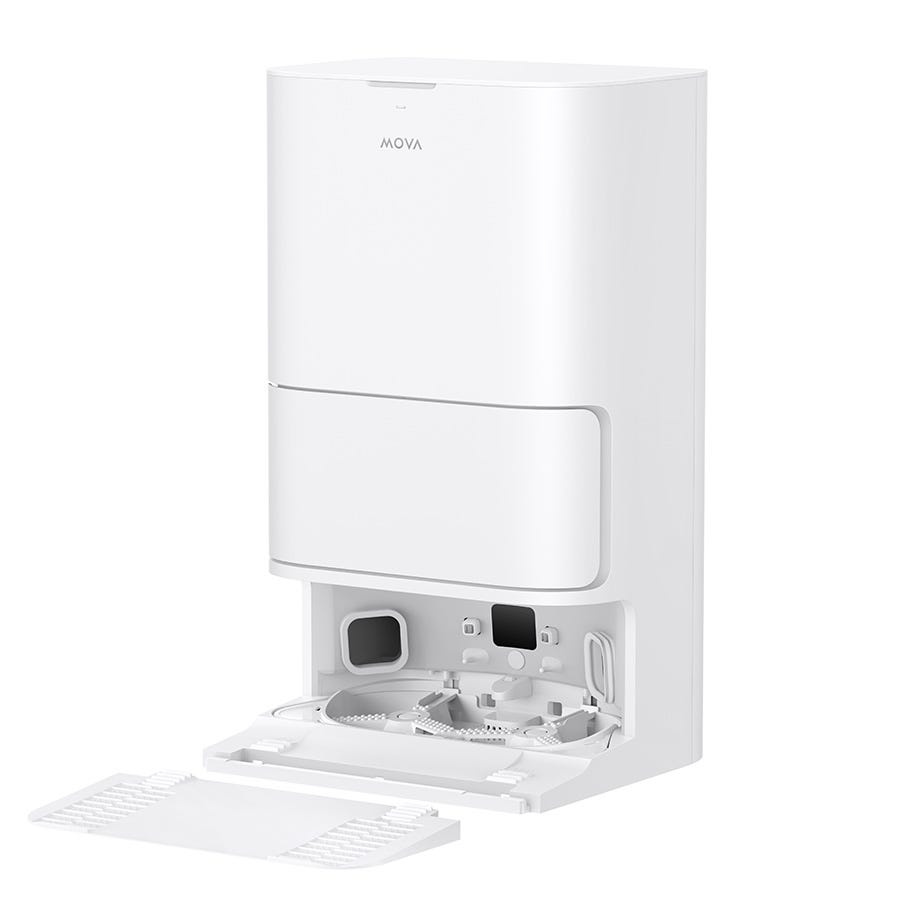 שואב שוטף רובוטי Mova E40 Ultra בצבע לבן – תמונה 6