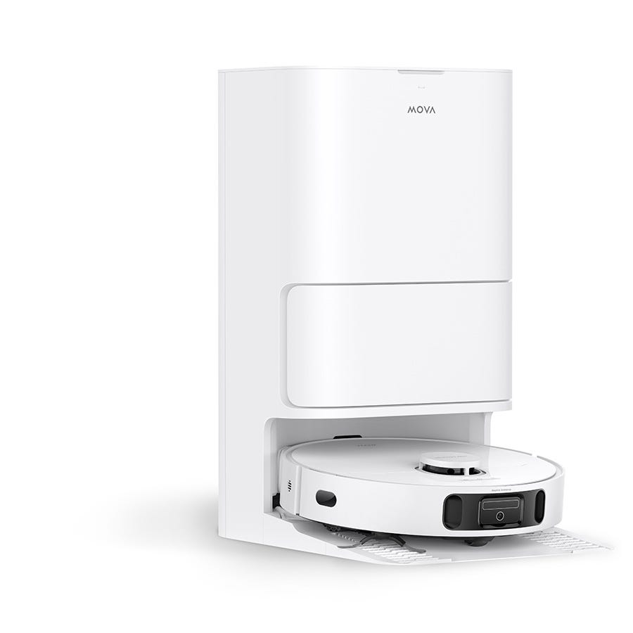 שואב שוטף רובוטי Mova E40 Ultra בצבע לבן – תמונה 4