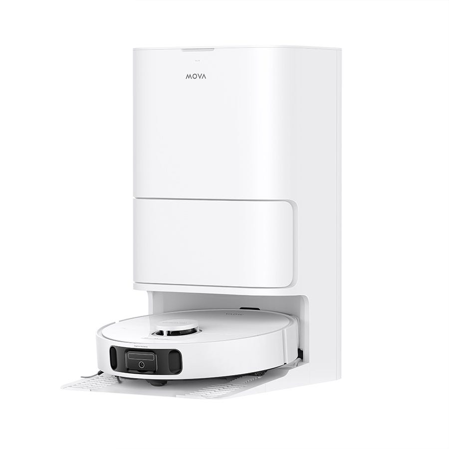 שואב שוטף רובוטי Mova E40 Ultra בצבע לבן – תמונה 5