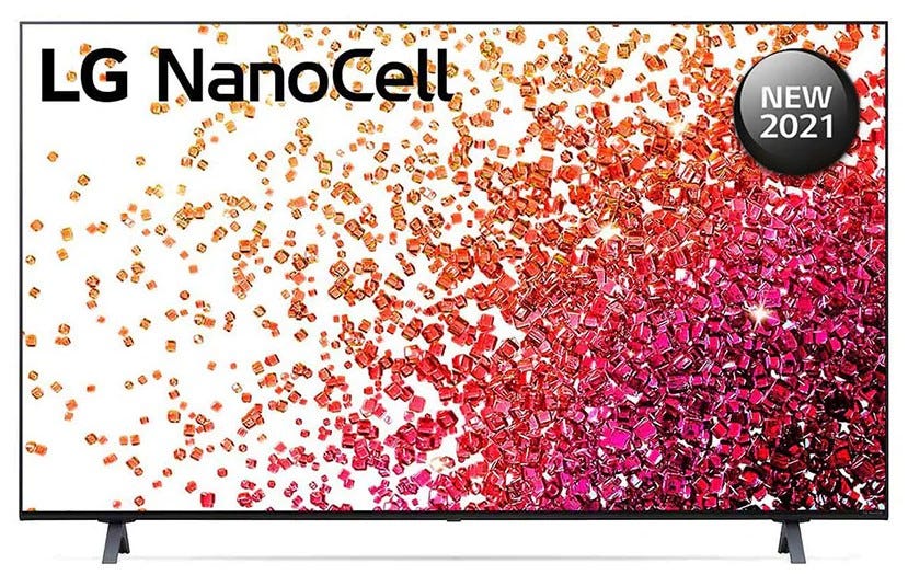 טלוויזיה 50 חכמה LG NANO CELL ברזולוציית 4K דגם: 50NANO75VPA