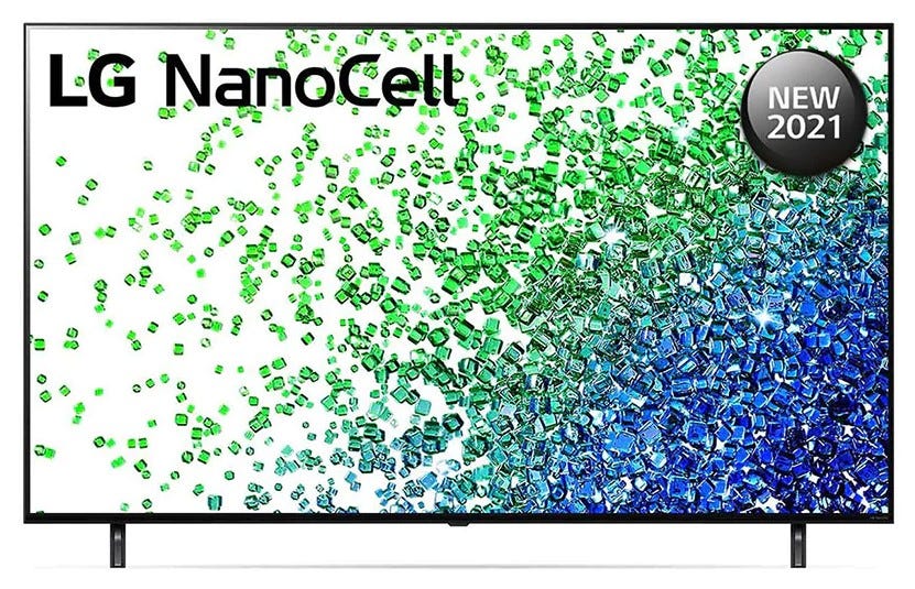 טלוויזיה 50 חכמה LG NANO CELL ברזולוציית 4K דגם: 50NANO80VPA