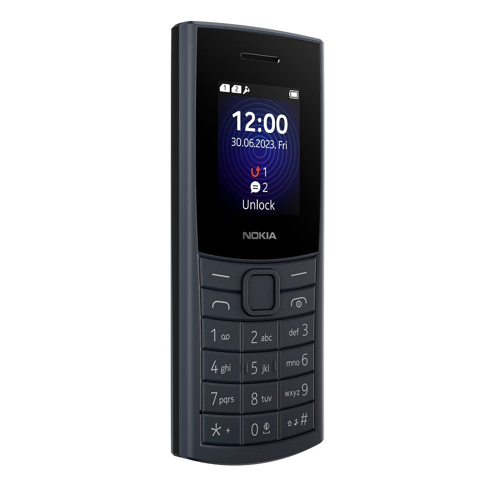 טלפון סלולרי NOKIA דגם 110 בצבע כחול – תמונה 3
