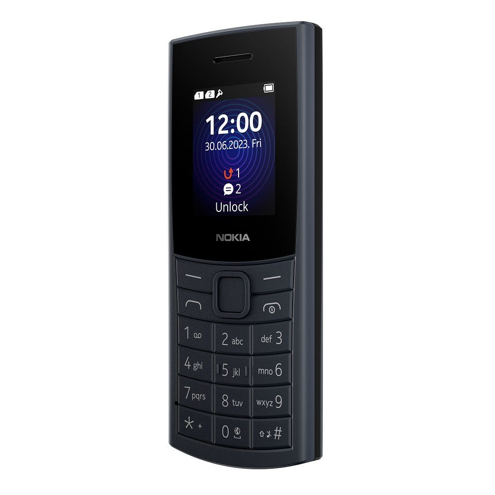 טלפון סלולרי NOKIA דגם 110 בצבע כחול – תמונה 2