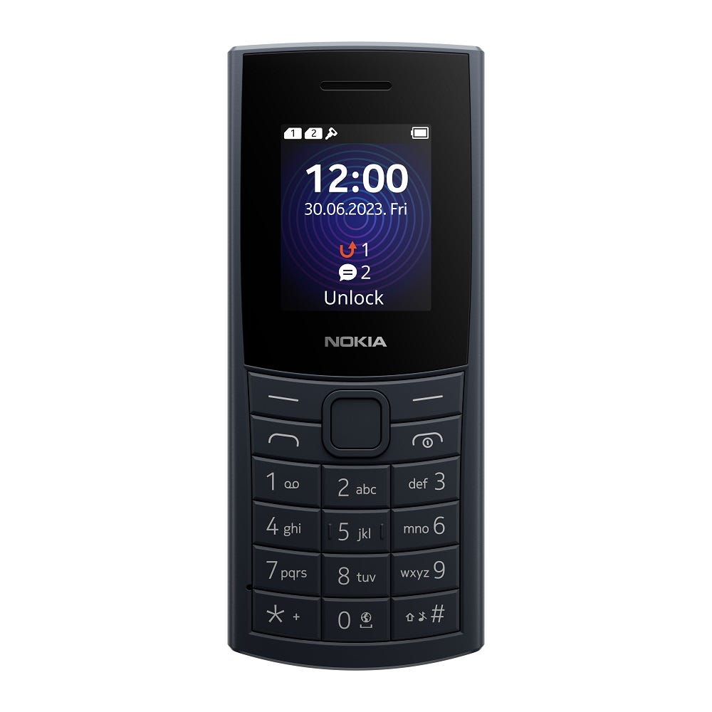 טלפון סלולרי NOKIA דגם 110 בצבע כחול