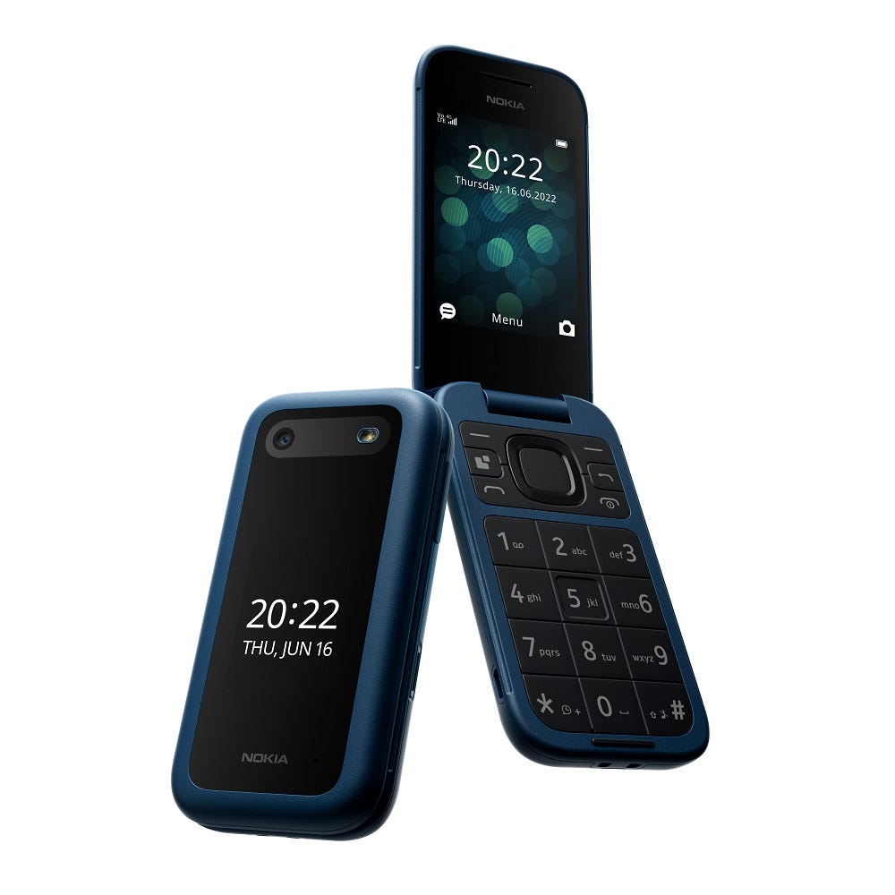 טלפון סלולרי NOKIA דגם 2660 בצבע כחול – תמונה 10