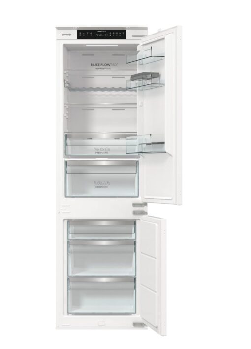 מקרר אינטגרלי gorenje מקפיא תחתון 252 ליטר דגם NRKI517E62WF