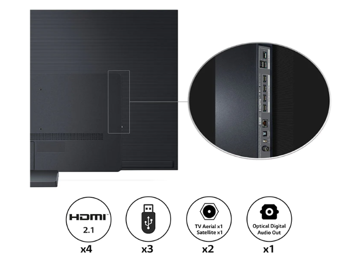 טלוויזיה 55 חכמה LG OLED evo ברזולוציית 4K דגם: OLED55C26LA מתצוגה – תמונה 5