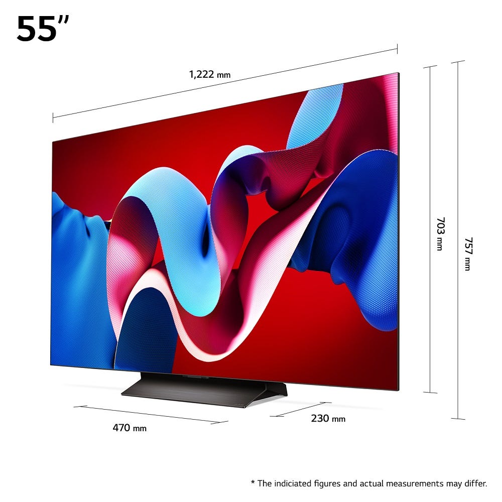 טלוויזיה 77 חכמה LG OLED evo ברזולוציית 4K דגם: OLED77C46LA מתצוגה – תמונה 4