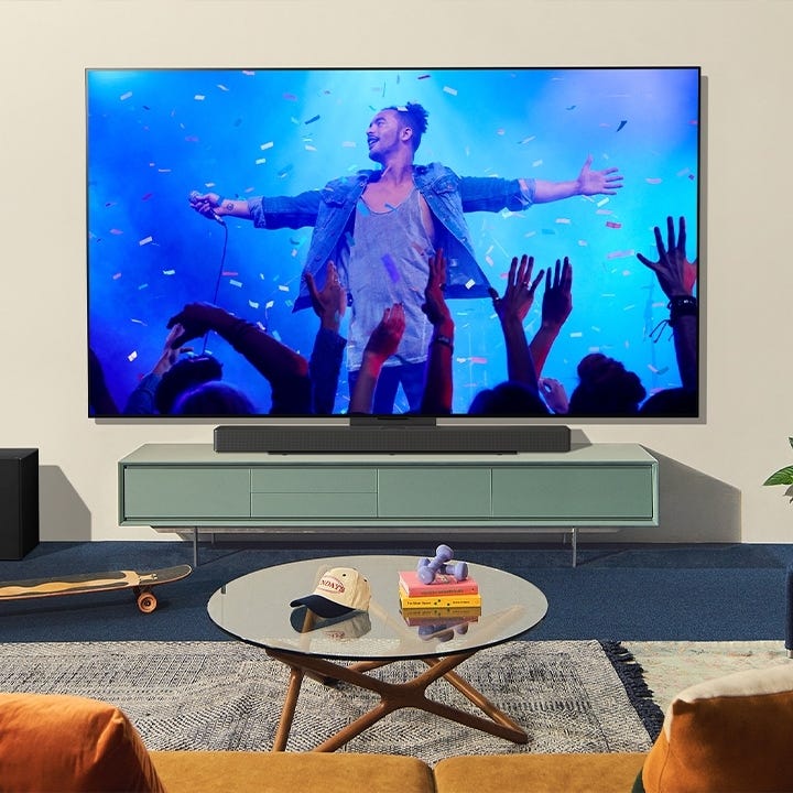 טלוויזיה 77 חכמה LG OLED evo ברזולוציית 4K דגם: OLED77C46LA מתצוגה – תמונה 5