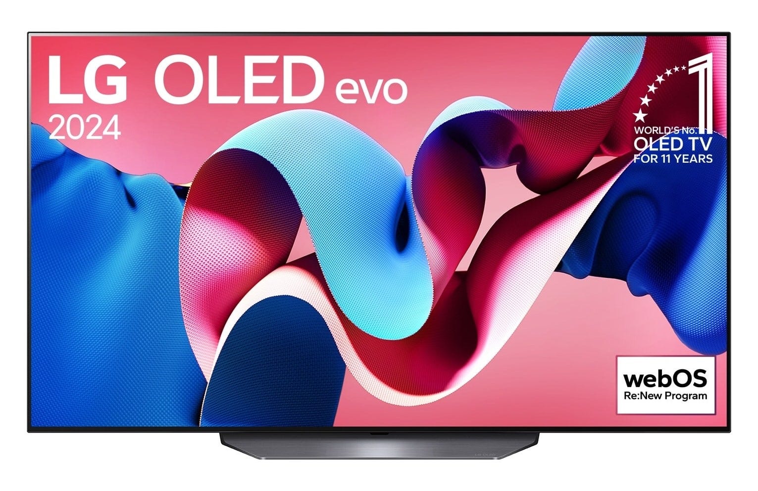 טלוויזיה 55 חכמה LG OLED evo ברזולוציית 4K דגם: OLED55CS4VA