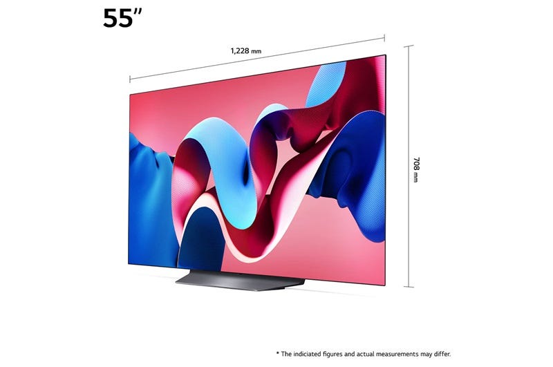 טלוויזיה 55 חכמה LG OLED evo ברזולוציית 4K דגם: OLED55CS4VA – תמונה 4