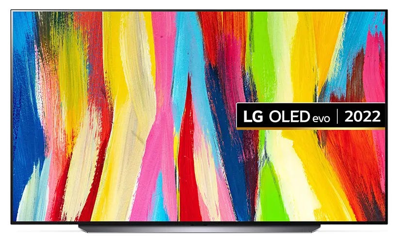 טלוויזיה 83 חכמה LG OLED evo ברזולוציית 4K דגם: OLED83C26LA