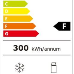 מקרר Hisense מקפיא עליון בנפח 381 ליטר נטו דגם RD54S בצבע נירוסטה