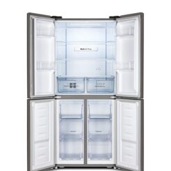 Alternative view of מקרר Hisense ארבע דלתות הפוך בנפח 427 ליטר נטו דגם  RQ57 בצבע שחור