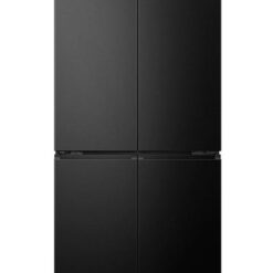 Alternative view of מקרר Hisense ארבע דלתות הפוך בנפח 483 ליטר נטו דגם  RQ58B  בצבע נירוסטה מושחרת