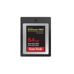 כרטיס זיכרון Extreme Pro CFexpress בנפח 64GB מבית SanDisk דגם SDCFE-064G-GN4NN
