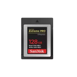 כרטיס זיכרון  Extreme Pro CFexpress בנפח 128GB מבית SanDisk דגם SDCFE-128G-GN4NN