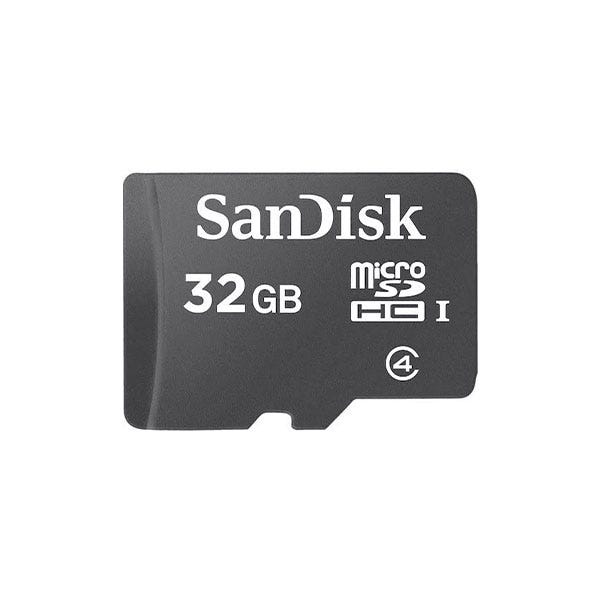 כרטיס זיכרון microSDHC בנפח 32GB מבית Sandisk דגם SDSDQM-032G-B35
