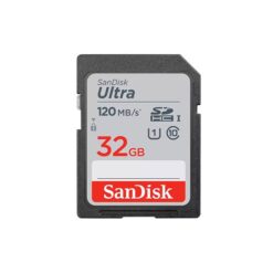 כרטיס זיכרון Ultra SDHC בנפח 32GB מבית Sandisk דגם SDSDUN4-032G-GN6IN