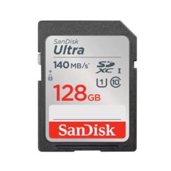 כרטיס זיכרון Ultra SDXC בנפח 128GB מבית Sandisk דגם SDSDUNB-128G-GN6IN