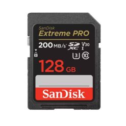 כרטיס זיכרון  Extreme Pro SDXC בנפח 128GB מבית Sandisk דגם SDSDXXD-128G-GN4IN