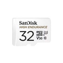 כרטיס זיכרון High Endurance microSD בנפח 32G מבית SanDisk דגם SDSQQNR-032G-GN6IA