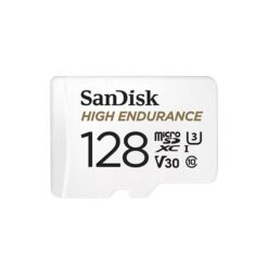 כרטיס זיכרון  High Endurance microSD בנפח 128GB מבית Sandisk דגם SDSQQNR-128G-GN6IA