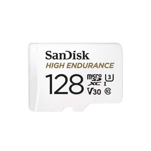 כרטיס זיכרון  High Endurance microSD בנפח 128GB מבית Sandisk דגם SDSQQNR-128G-GN6IA