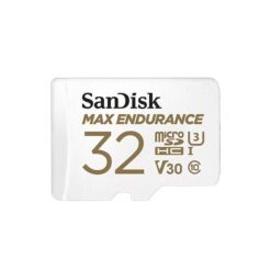 כרטיס זיכרון MAX ENDURANCE microSD בנפח 32G מבית Sandisk דגם SDSQQVR-032G-GN6IA