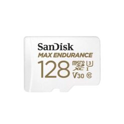 כרטיס זיכרון MAX ENDURANCE microSD בנפח 128GB מבית Sandisk דגם SDSQQVR-128G-GN6IA