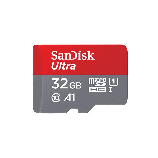 כרטיס זיכרון Ultra microSDHC בנפח 32GB מבית Sandisk דגם SDSQUA4-032G-GN6MN