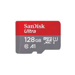 כרטיס זיכרון Ultra microSD בנפח 128G מבית Sandisk דגם SDSQUAB-128G-GN6MN