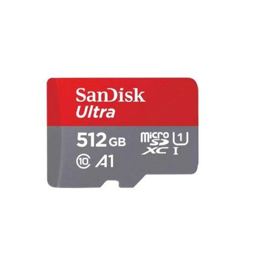 כרטיס זיכרון Ultra UHS I בנפח 512GB מבית SanDisk דגם SDSQUAC-512G-GN6MN