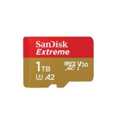 כרטיס זיכרון Extreme microSD בנפח 1TB מבית SanDisk דגם SDSQXAV-1T00-GN6MN