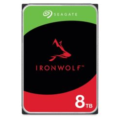 כונן קשיח Ironwolf NAS בנפח 8TB דגם ST8000VN004 מבית Seagate