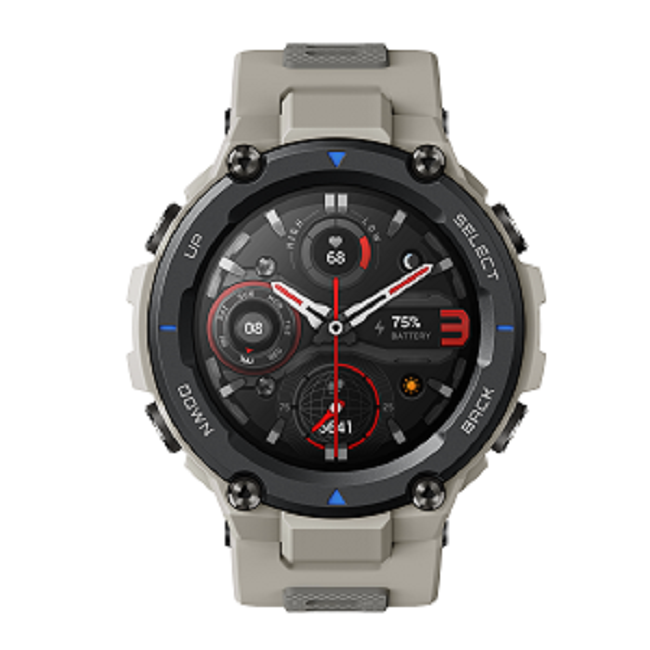 שעון חכם AMAZFIT דגם T-REX PRO צבע Desert Grey