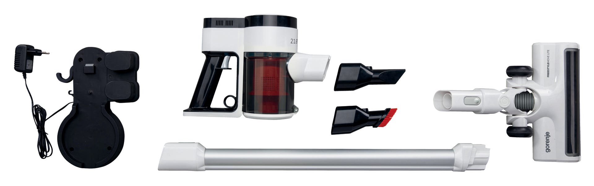 שואב אבק אלחוטי gorenje בטכנולוגיית Freestyle Move דגם: SVC216FMLW – תמונה 3