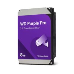 כונן קשיח פנימי WD Purple Pro Desktop 3.5 בנפח 8TB מבית Western Digital דגם WD8002PURP