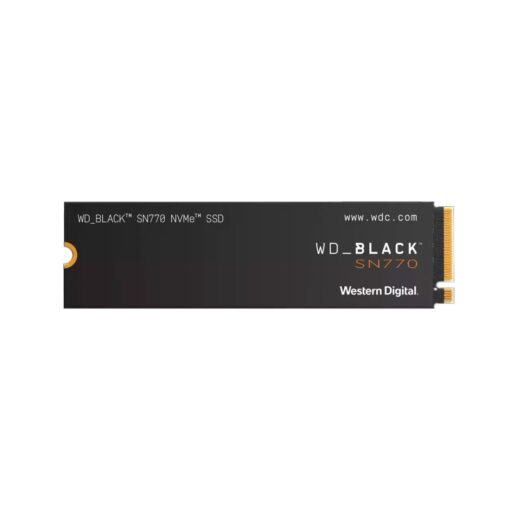 דיסק פנימי WD BLACK SSD SN770 NVMe בנפח 500GB מבית SanDisk  דגם WDS500G3X0E