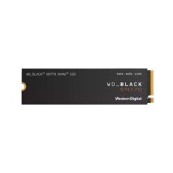 דיסק פנימי WD BLACK SSD SN770 NVMe בנפח 500GB מבית Western Digital דגם WDS500G3X0E במבצע!