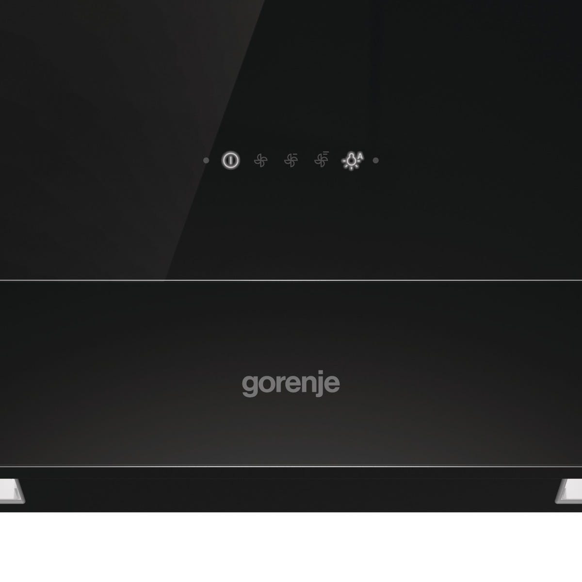 קולט אדים צמוד קיר gorenje בצבע שחור דגם WHI6SYB – תמונה 4