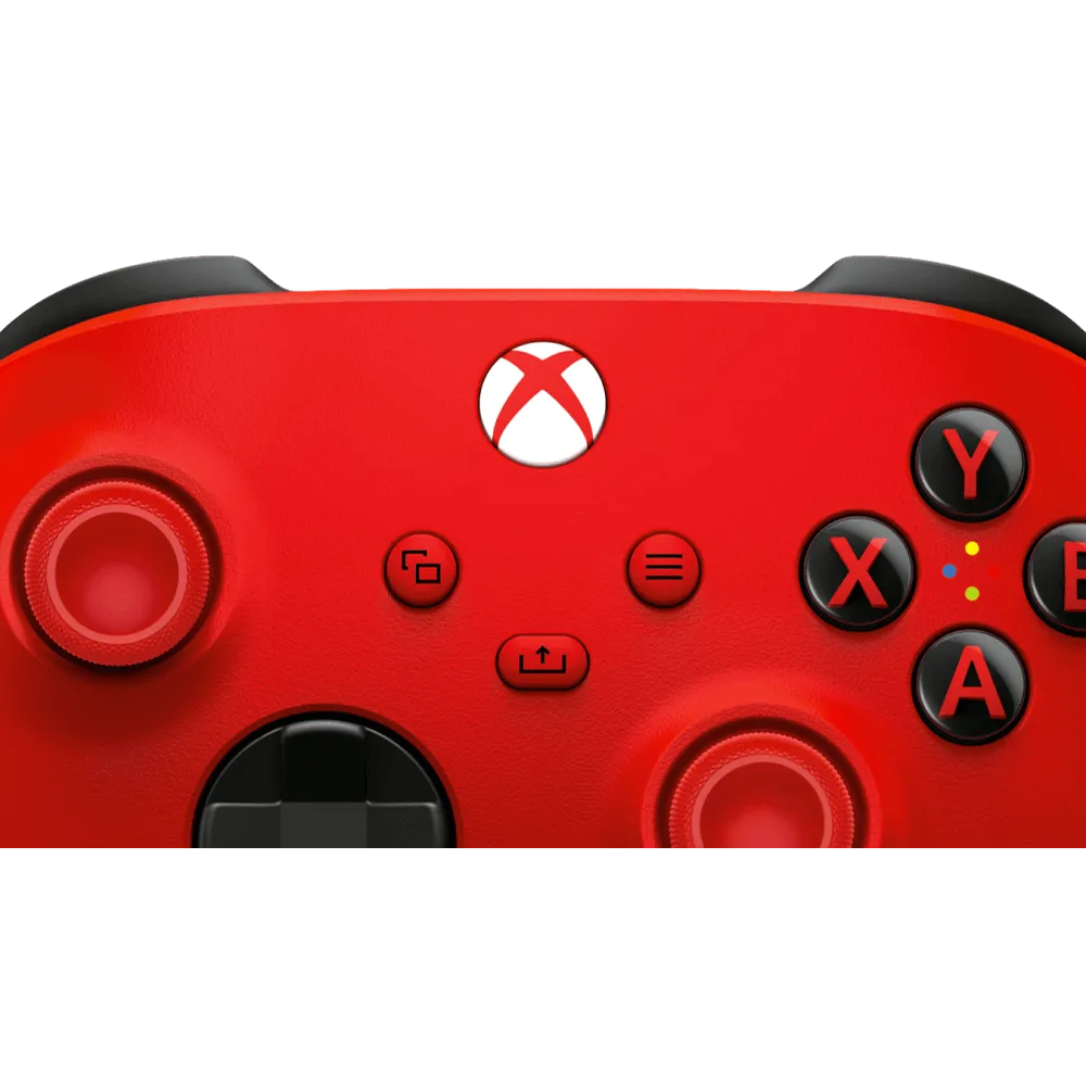 בקר Xbox Series S/X אלחוטי אדום מקצועי באחריות יבואן רשמי