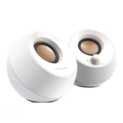 Alternative view of רמקולים למחשב USB powered White  Creative Pebble