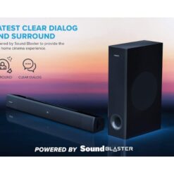 Alternative view of רמקולים CREATIVE STAGE V2 2.1 SOUNDBAR+SUBWOFER BT 5.0 160W ARC