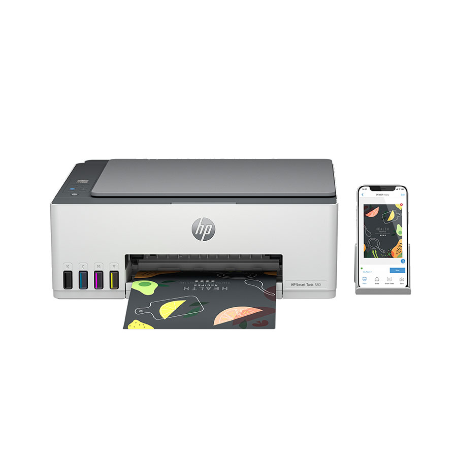 HP Smart Tank 580 Printer – תמונה 2