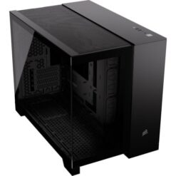 מארז Corsair 2500X Mini-Tower mATX Tempered Glass NO FANS