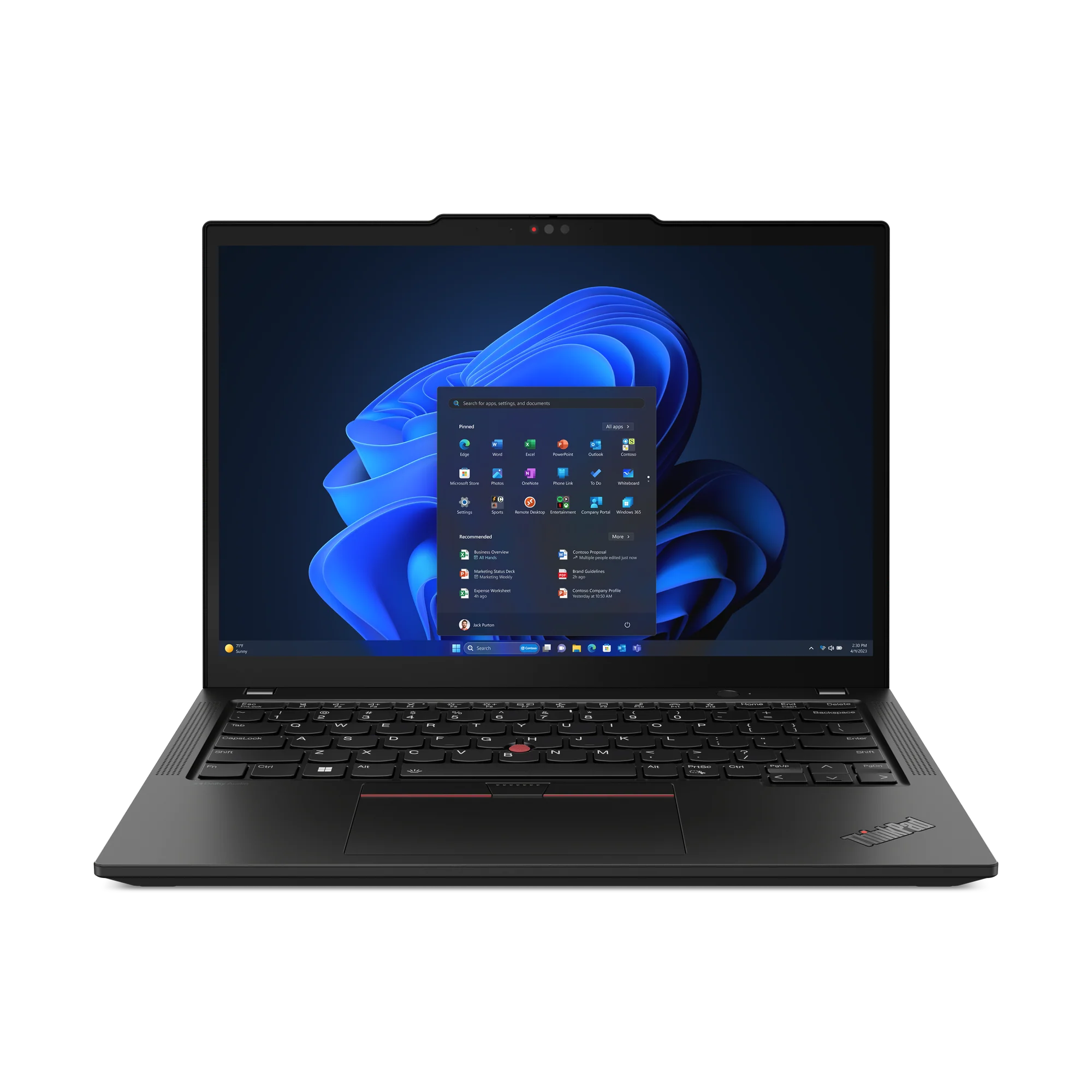 LENOVO X13 G5 Ultra 7 155U, 32GB Soldered 1TB SSD , Wind – תמונה 3